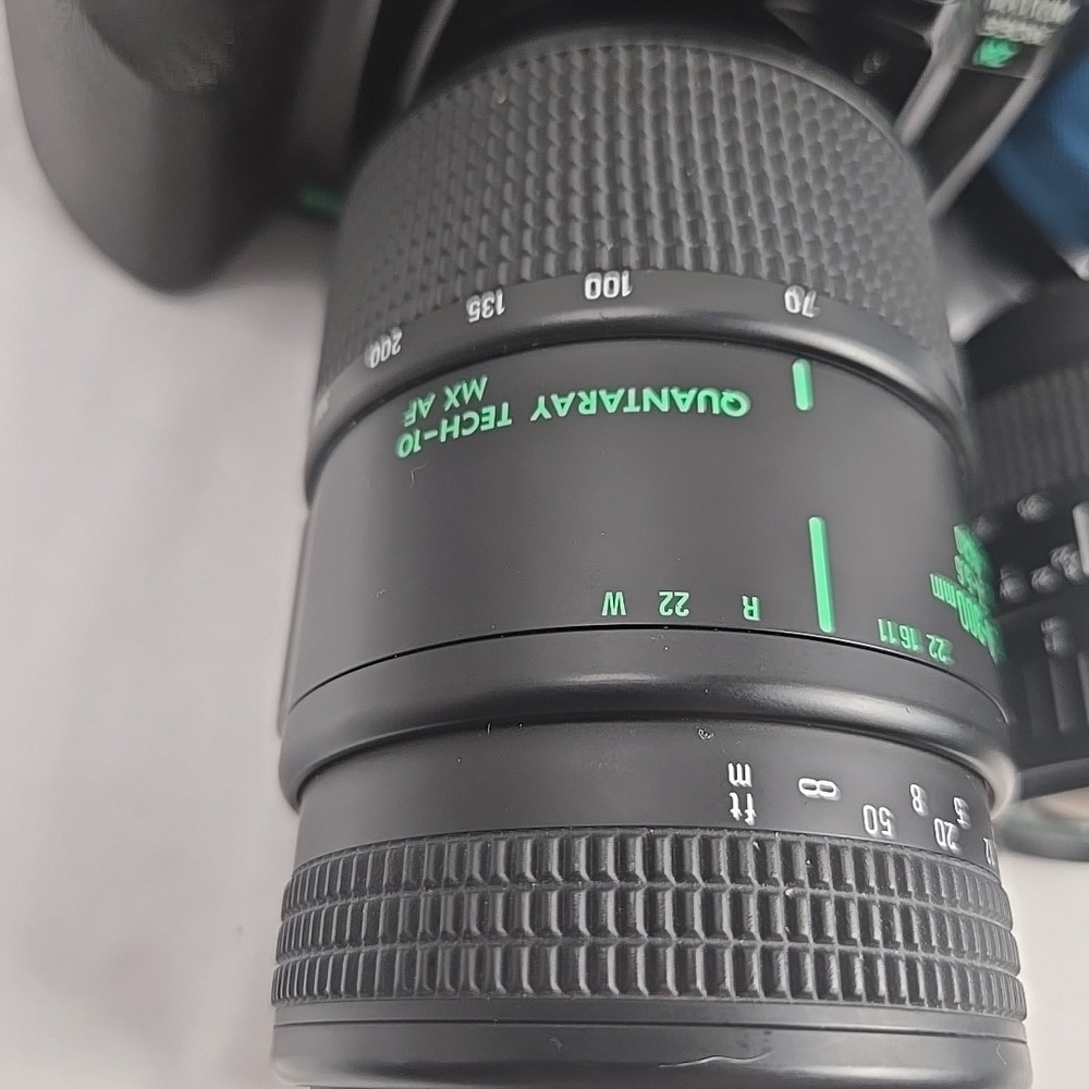 Minolta Maxxum 330si RZ 35mm Film Camera w/ 35-80mm & 70-300mm AF Lenses - Picture 3 of 6